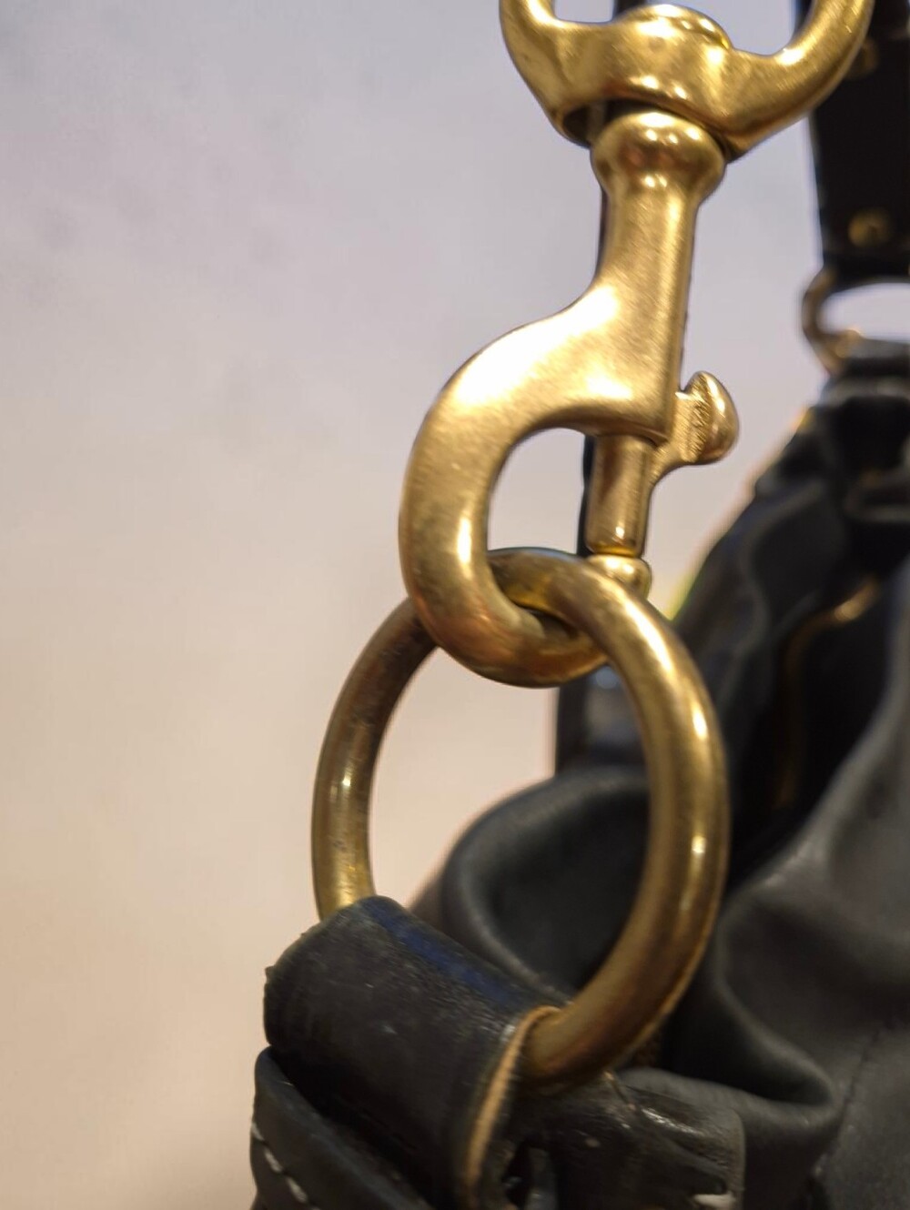 Coach Carly Leather Shoulder Bag - Picture 4 of 11